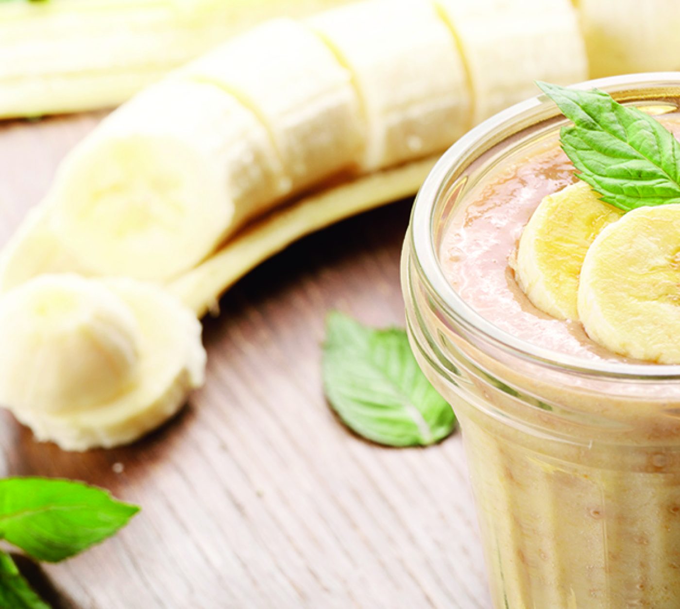 Bananenshake met koffie