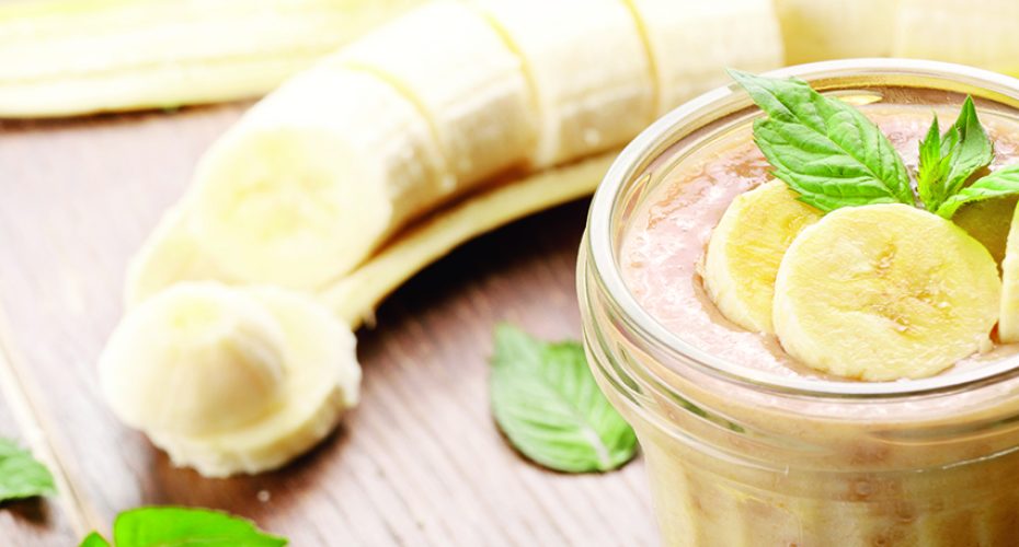 Bananenshake met koffie